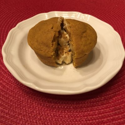 Jahmu Pumpkin Cream Cheese Muffins, Spiced, Baked