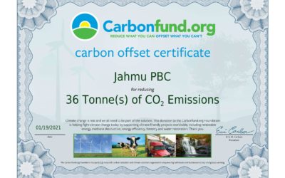Offsetting Our Carbon Footprint