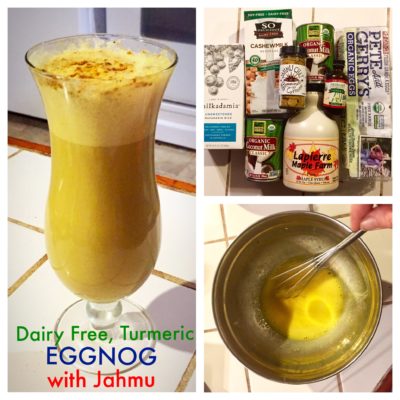 turmeric eggnog ingredients